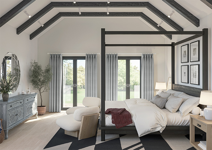 Donegal, Port Grey - Made to Measure Curtains - Image 14